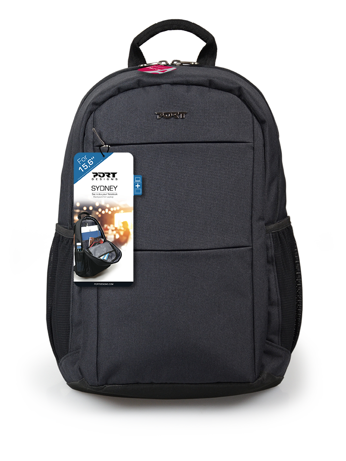 Port Designs Sydney 15.6" Backpack - Black-4