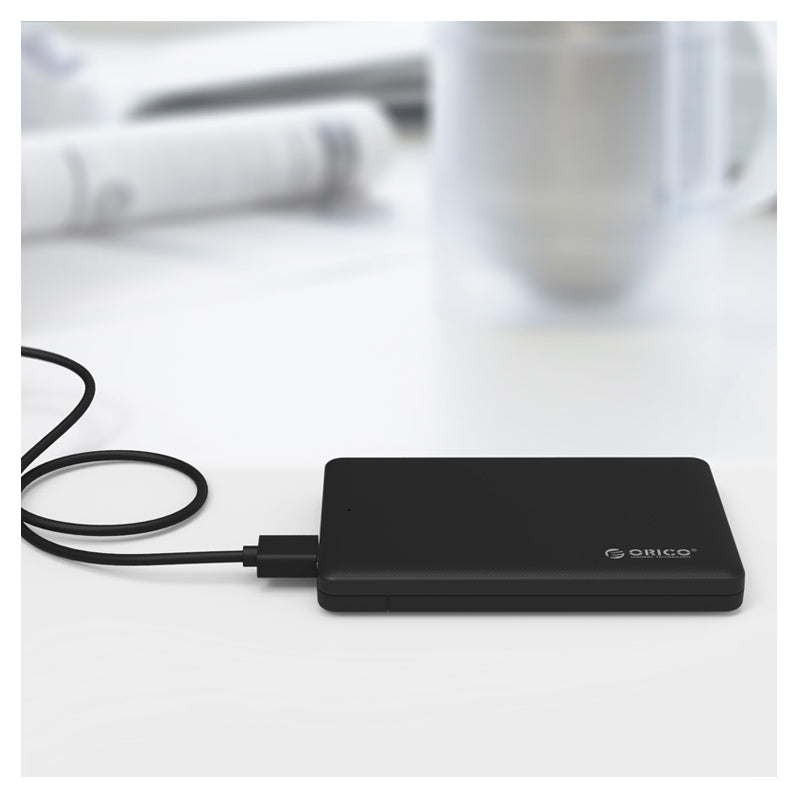 ORICO 2.5" USB3.0 External HDD Enclosure - Black-3