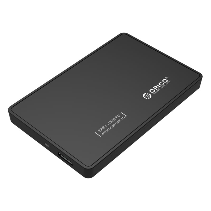 ORICO 2.5" USB3.0 External HDD Enclosure - Matt Black-2