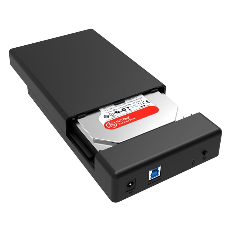 ORICO 3.5" USB3.0 External HDD Enclosure - Black-4