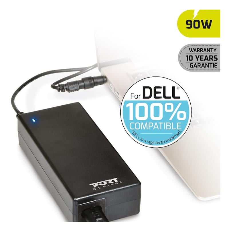 Port Connect 90W Notebook Adapter Dell-2