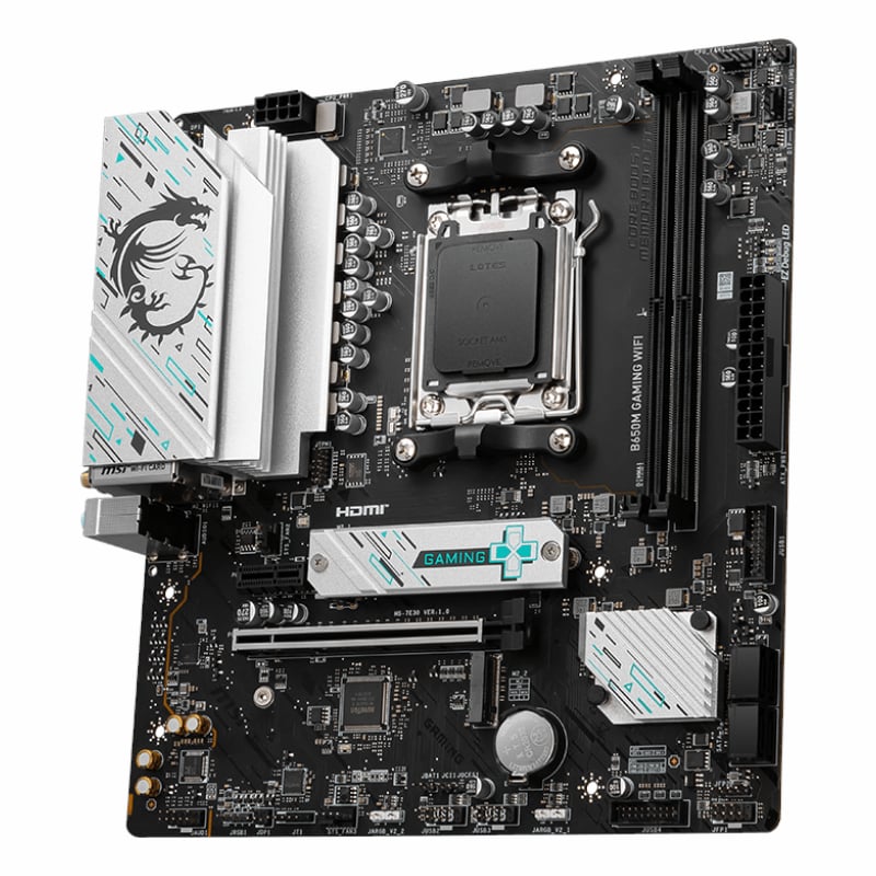 MSI B650M GAMING WIFI AMD AM5 mATX Gaming Motherboard-2