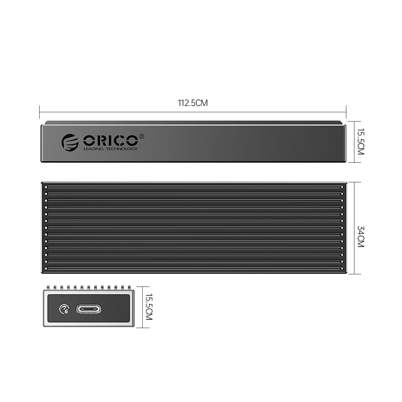 ORICO M.2 NGFF Enclosure Grey-1