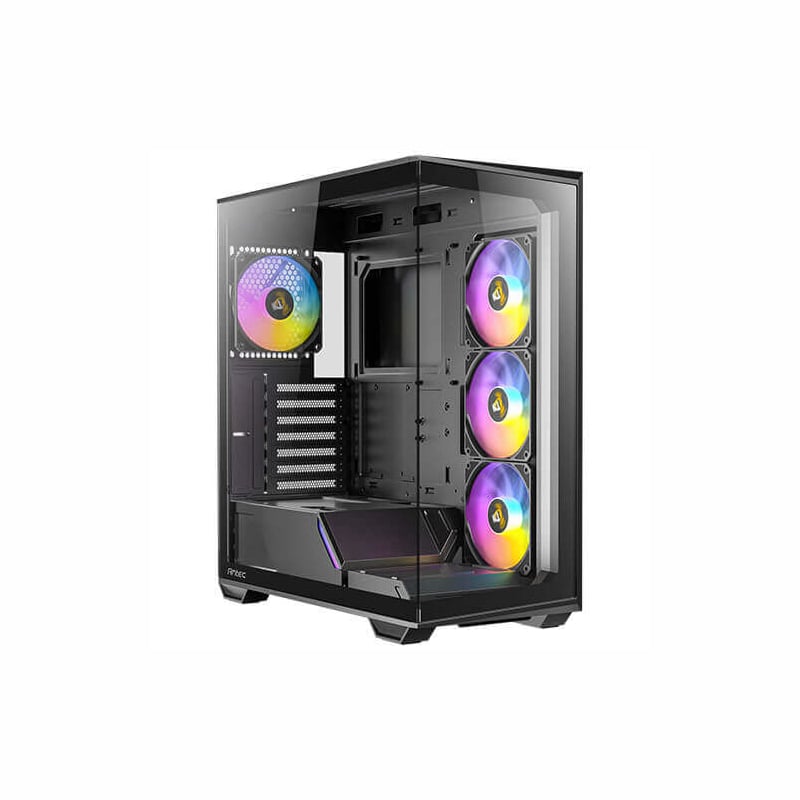 Antec C3 ARGB ATX | Micro-ATX | ITX ARGB Mid-Tower Gaming Chassis - Black-2