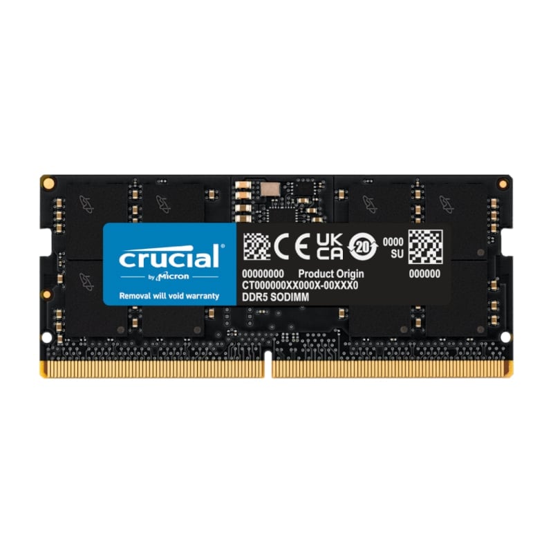 Crucial 24GB 5600MHz DDR5 SODIMM Notebook Memory-0