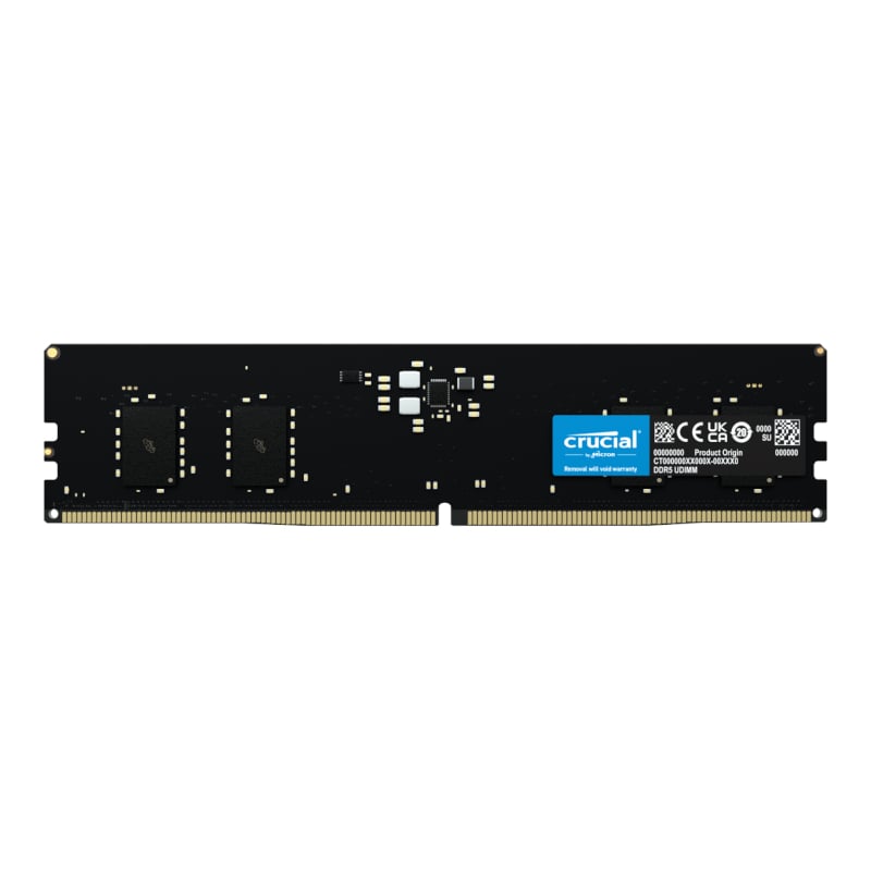 Crucial 8GB 5200Mhz DDR5 Desktop Memory-0