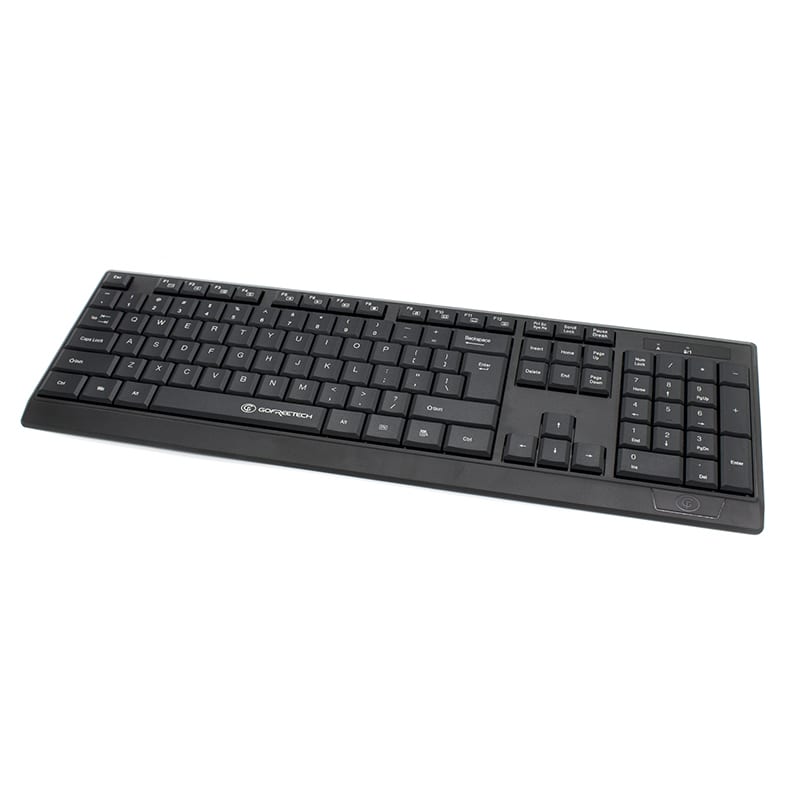 GoFreetech Wireless KB/MOUSE Combo - Black-4