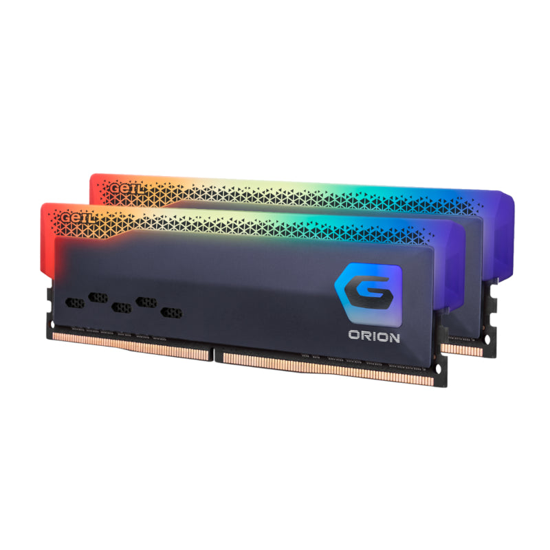 Geil Orion RGB 16GB KIT(2X8GB) 3200MHz DDR4 Desktop Gaming Memory-Gray-2