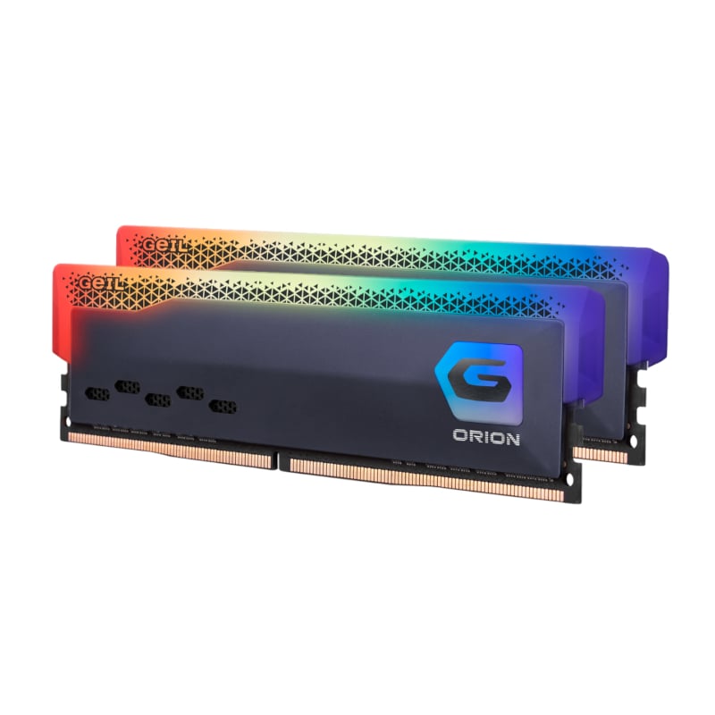 Geil Orion RGB 16GB KIT(2X8GB) 3600MHz DDR4 Desktop Gaming Memory-Gray-2