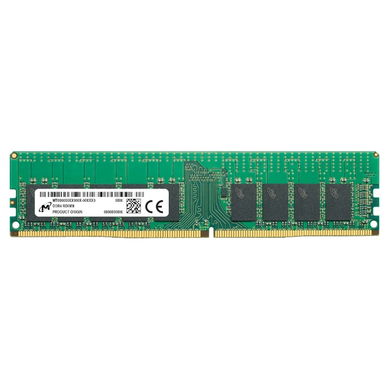 Micron MTA18ASF2G72PDZ-3G2R1R 16GB 3200Mhz DDR4 RDIMM Memory-0