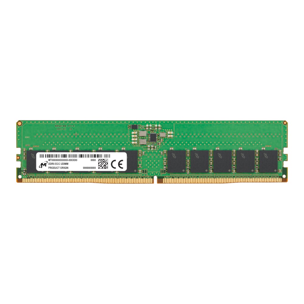 Micron MTC10C1084S1EC48BA1R 16GB 4800MHz DDR5 ECC CL40 UDIMM Memory-0