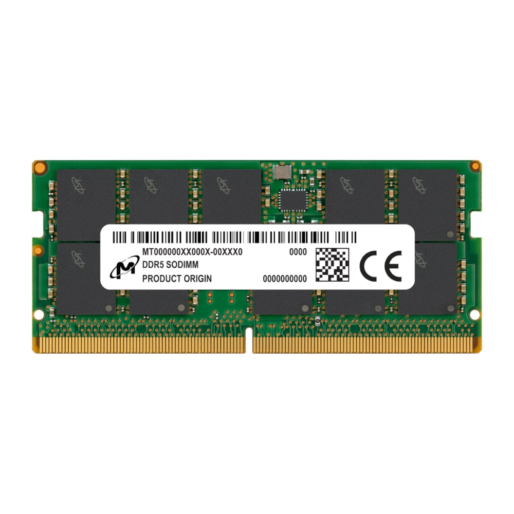 Micron MTC10C1084S1TC48BA1R 16GB 4800MHz DDR5 ECC CL40 SODIMM Memory-0