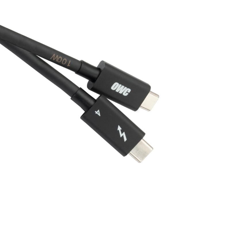 OWC Thunderbolt 3/4 2m Cable - Black-0