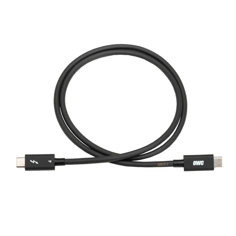 OWC Thunderbolt 3/4 2m Cable - Black-1