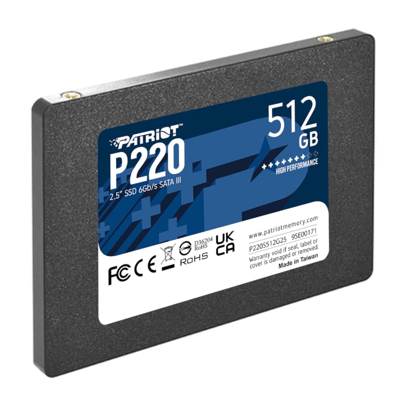 Patriot P220 512GB 2.5" SSD-2