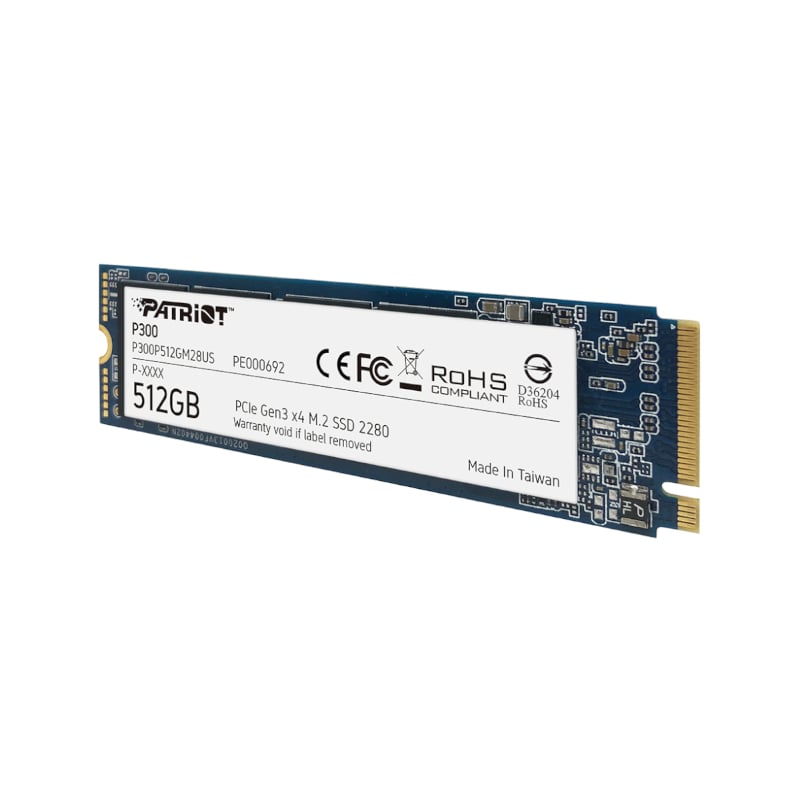 Patriot P300 512GB M.2 PCIe NVMe SSD-3