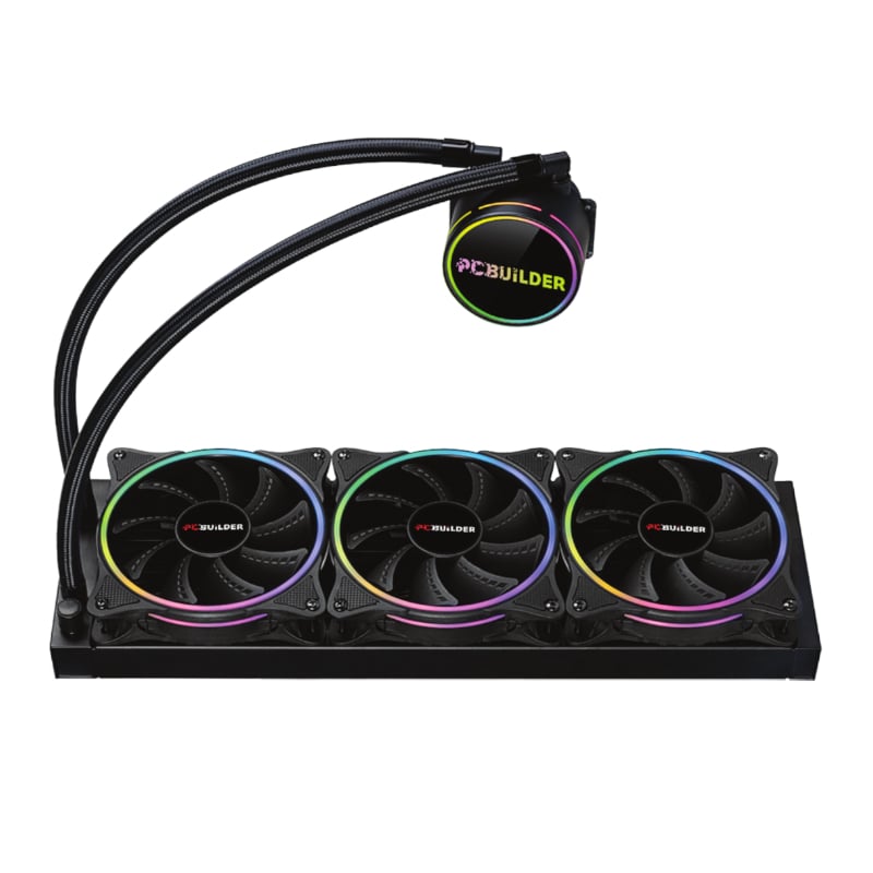 PCBuilder Hydro Chill 360MM AIO Liquid CPU Cooler ARGB-0