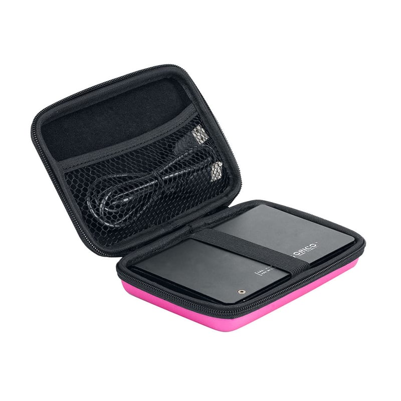 ORICO 2.5" Hardshell Portable HDD Protector Case - Pink-2