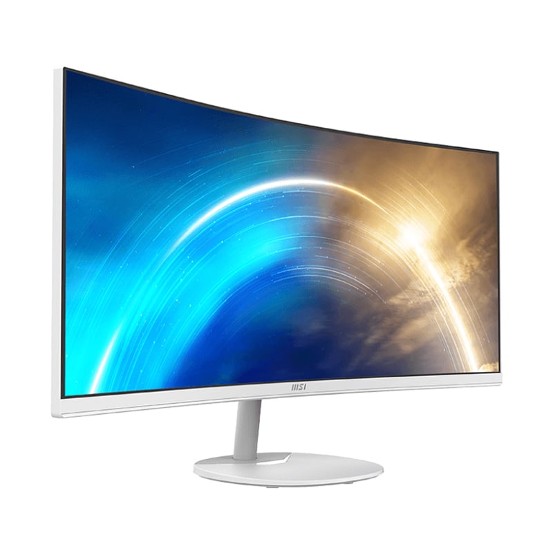 MSI PRO MP341CQ Professional Monitor 3440x1440 (UWQHD) VA 1ms 100Hz HDMI White-1