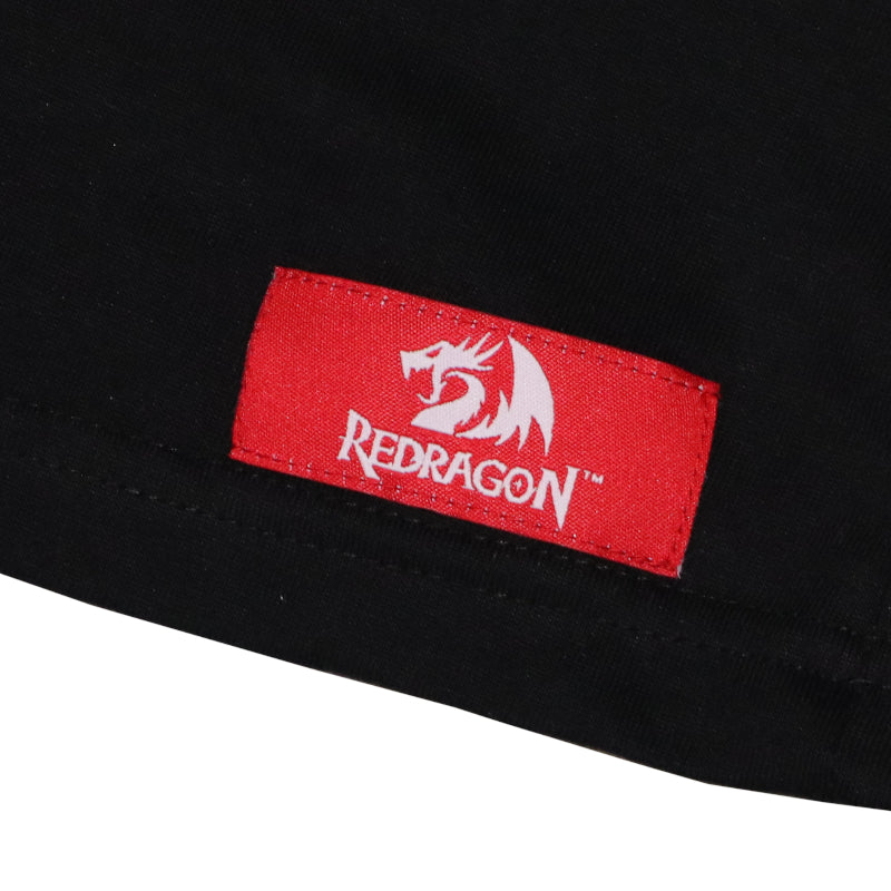 REDRAGON DRAGON T-SHIRT - BLACK - LARGE-3