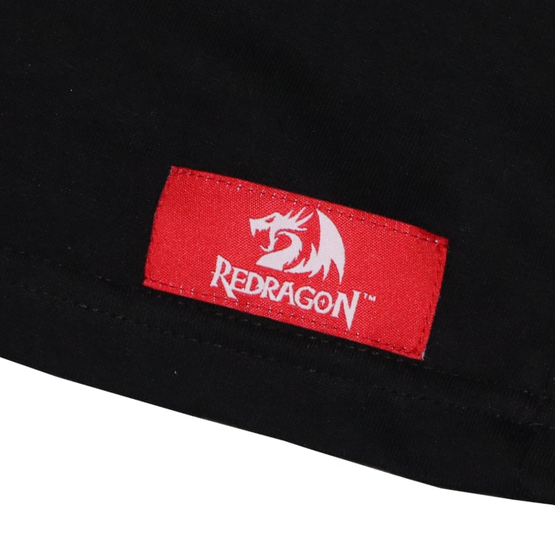 REDRAGON DRAGON T-SHIRT - BLACK - XLARGE-3