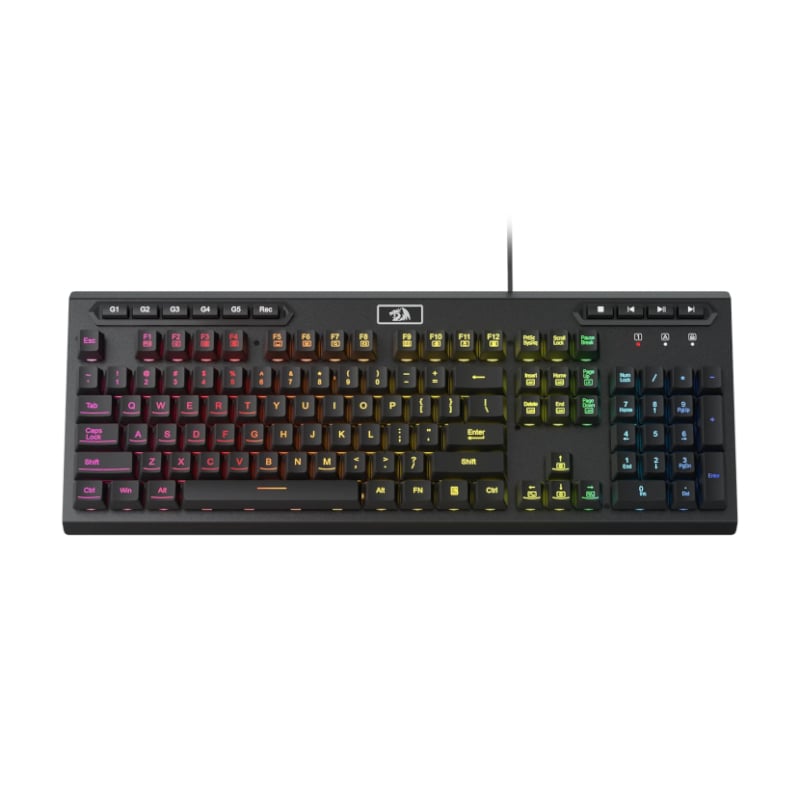 REDRAGON ADITYA Membrane Keyboard - Black-0