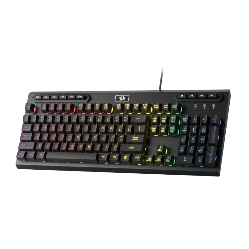 REDRAGON ADITYA Membrane Keyboard - Black-1