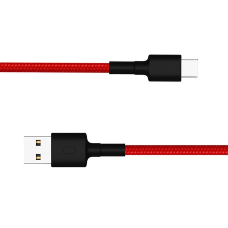 Xiaomi USB Type-C Braided 1m Cable - Red-1