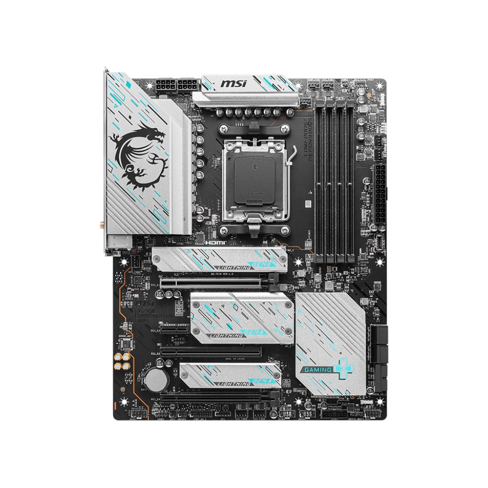 MSI X670E GAMING PLUS WIFI AMD AM5 ATX Gaming Motherboard-1