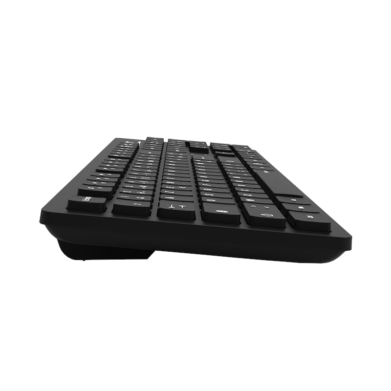 Port Connect Office Tough Wired Keybaord-Black-2