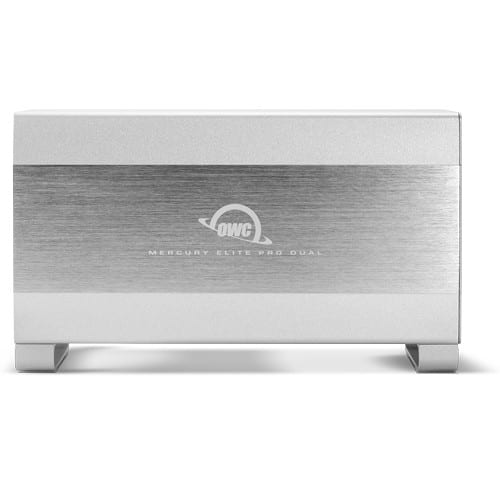 OWC 2 Bay Mercury Elite Pro USB3.1|ESATA RAID 0TB-3